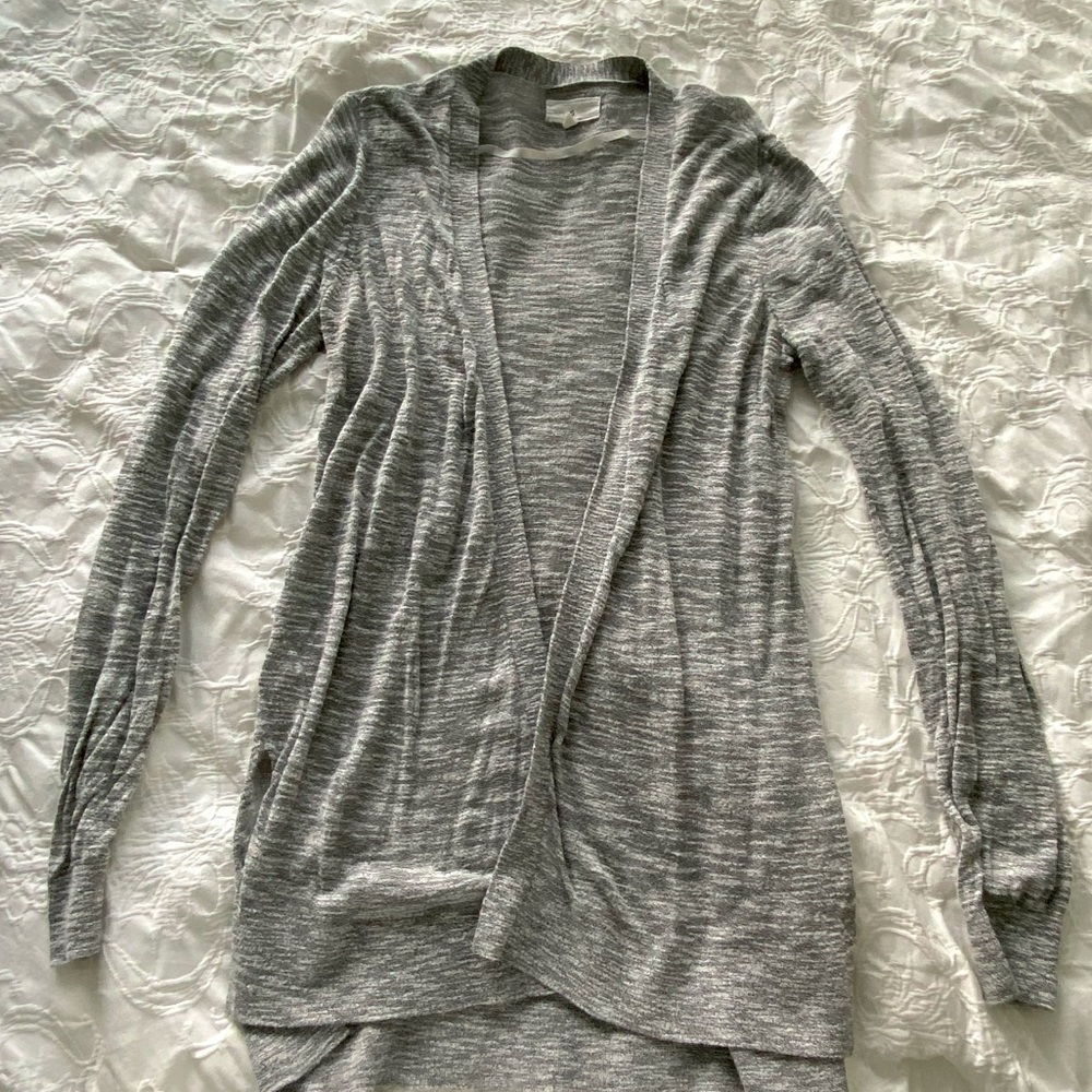 Gray Cardigan